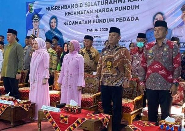 Pemkab Pesawaran Gelar Musrenbang Tingkat Kecamatan Marga Punduh & Punduh Pedada