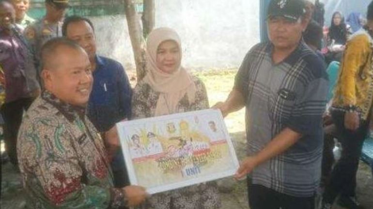 Pemkot Bandar Lampung Dapat Bantuan Alat Mesin Pertanian combine harvester besar