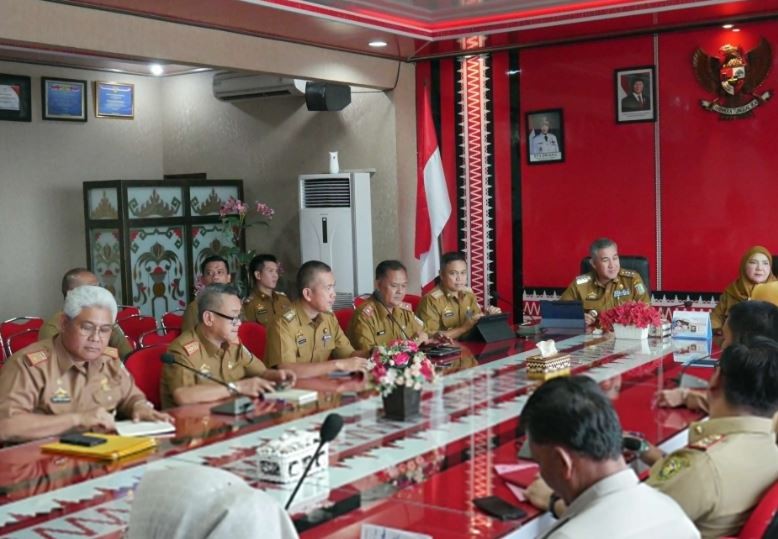 Walikota Bandar Lampung Terima Audiensi Bupati Pesawaran, Bahas Kerja Sama Pengendalian Banjir