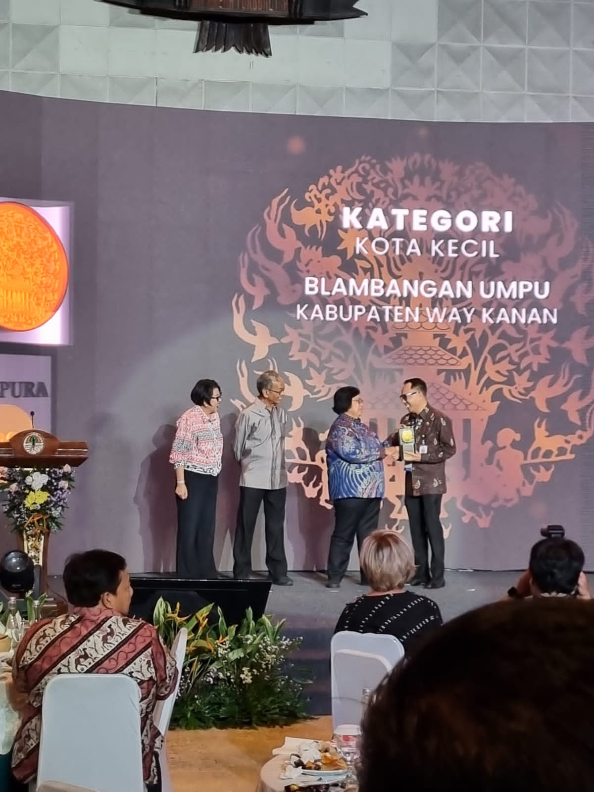 Dua Kabupaten di Provinsi Lampung Terima Penghargaan Adipura 