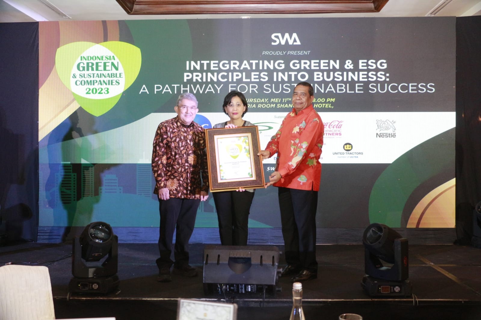 Terapkan Prinsip Keberlanjutan Secara Konsisten, Coca-Cola Europacific Partners Indonesia Raih Pengh