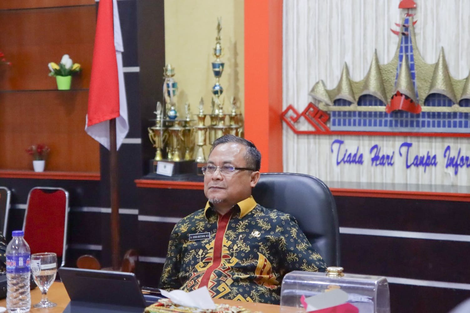 Pemprov Lampung Mengikuti Sosialisasi Penyelenggaraan Askompsi Digital Leadership Government Award 2