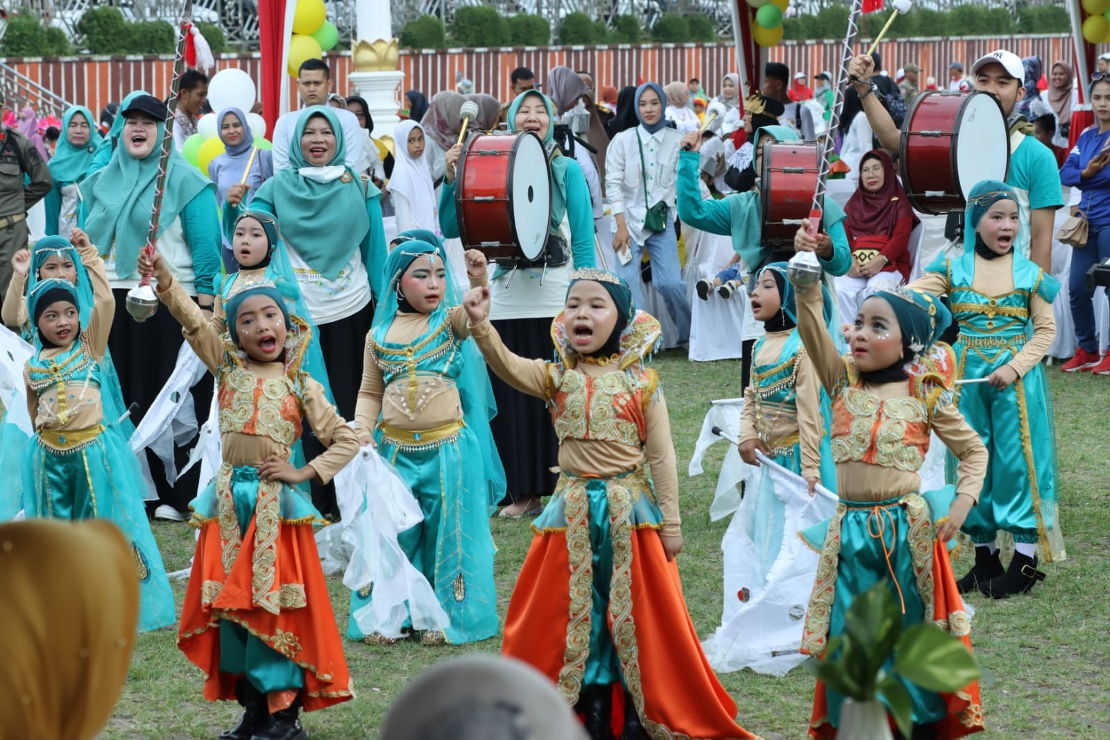 Bunda PAUD Prov Lampung Harapkan Anak-Anak Belajar Disiplin, Bekerjasama, dan Tumbuhkan Kepercayaan