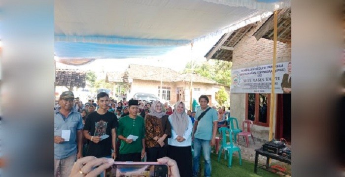 Anggota DPRD Lamsel Yuti Rama Yanti Mengelar Kegiatan IPWK