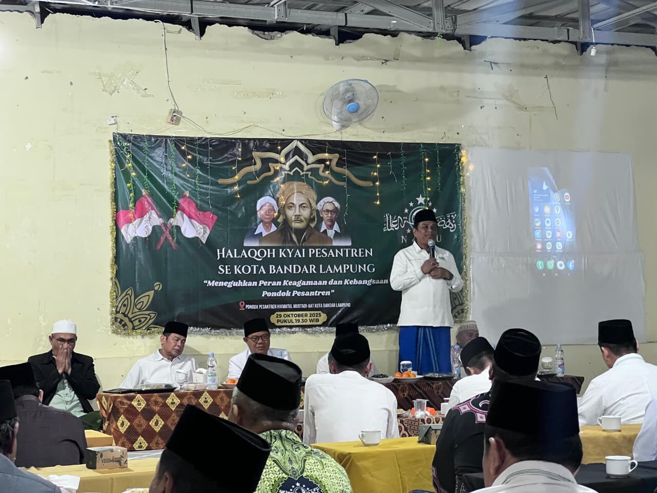 PCNU gelar Halaqoh Kyai Pesantren Se-Kota Bandar Lampung Bahas Peran Keagamaan dan Kebangsaan Pesant