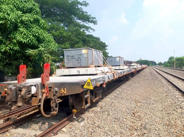 KAI Logistik Perkuat Dukungan Terhadap Proyek Infrastruktur Perkeretaapian Melalui Pengiriman Wesel 