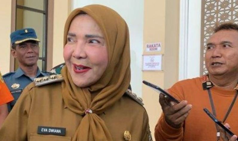 Wali Kota Eva Dwiana mengaku stok beras di Bandar Lampung aman hingga lebaran 2024