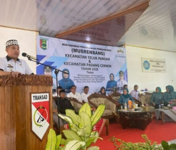 Bupati Dendi Ramadhona Harap Musrenbang Bisa Jadi Wadah Isu Strategis Pembangunan Desa