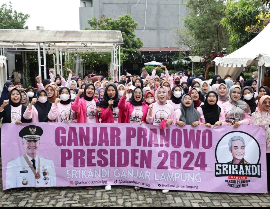 Srikandi Ganjar Lampung Ajak Milenial Mencintai Produk Lokal Melalui Bazar UMKM