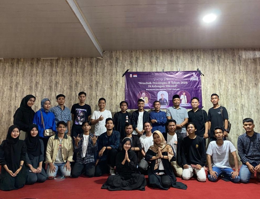 Ganjar Milenial Adakan Sharing Session Bareng Mahasiswa di Lambar Bahas Pemimpin 2024