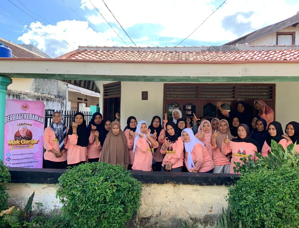 Mak Ganjar Gelar Ngabuburit Kreatif dan Workshop  Kreasi Hijab Simpel di Bandarlampung
