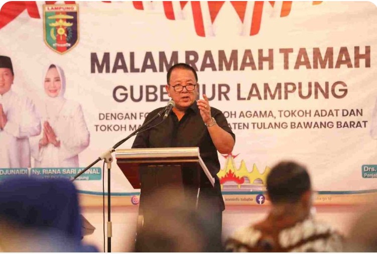 Gubernur Arinal Lakukan Ramah Tamah di Kabupaten Tulang Bawang Barat