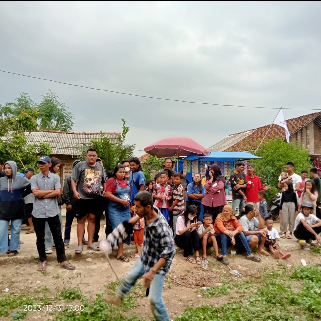 Relawan Dulur Ganjar Pranowo Gelar Acara Kuda Lumping, Masyarakat Merak Batin Antusias