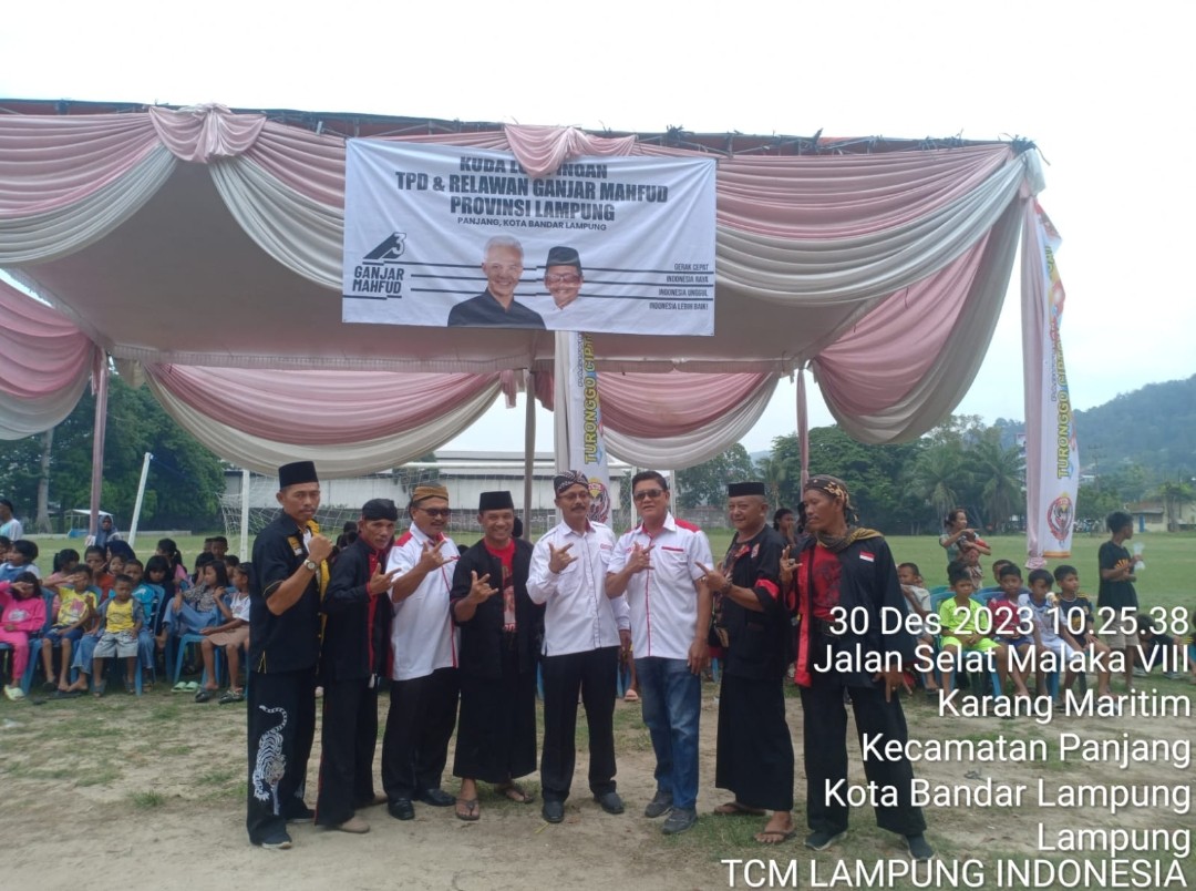 Ketua TPD Lampung Edward Syah Pernong: Insyaallah Ganjar Mahfud Menang di Lampung