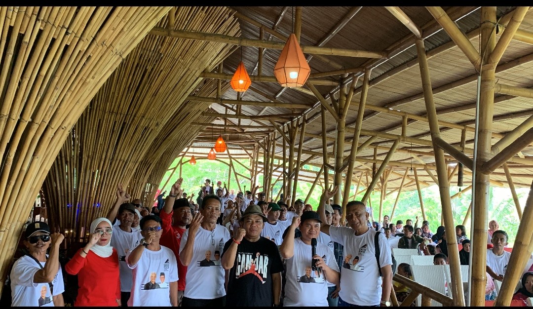 TPD dan Relawan Ganjar Mahfud Lampung Gelar Program Ganjar Mahfud