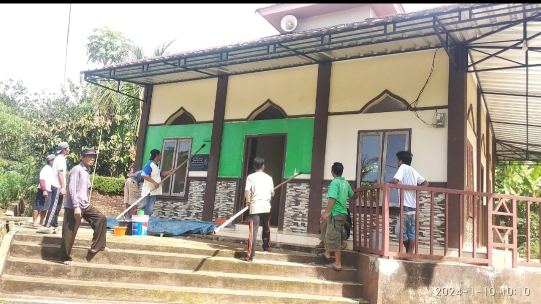 GP Nusantara Dan Forum Silaturahmi Relawan Cat Rumah Ibadah Di Pringsewu