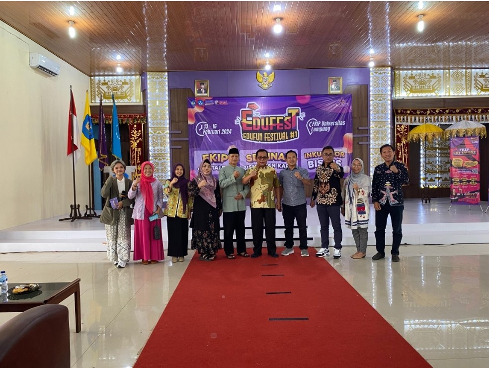 Edufest Pertama – FKIP Universitas Lampung Gelar Seminar Bisnis dan Karir