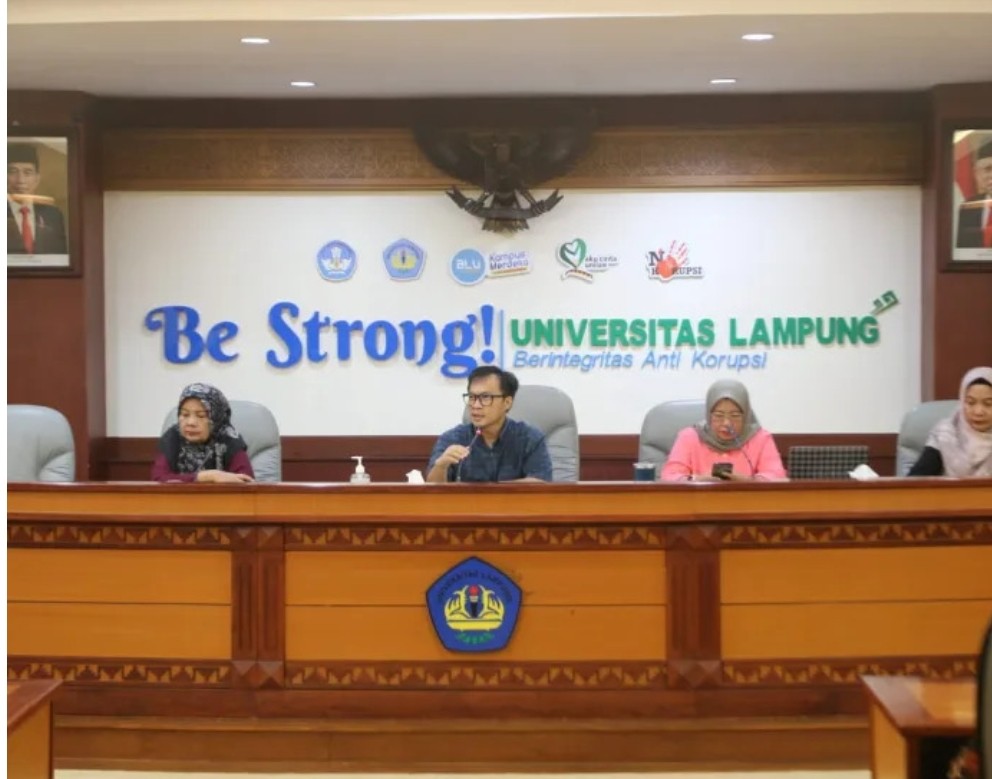 Prof. Rudy Pimpin Kegiatan Penyamaan Persepsi Reformasi Birokrasi di Unila