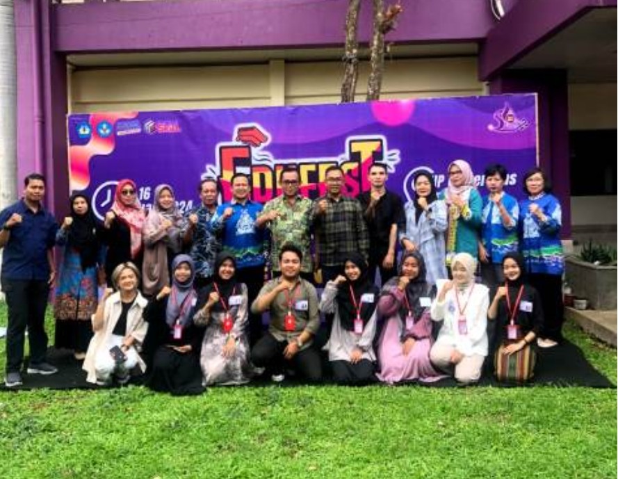 FKIP Unila Kolaborasi dengan PT. Bestari Media Asia Gelar Event Edufest