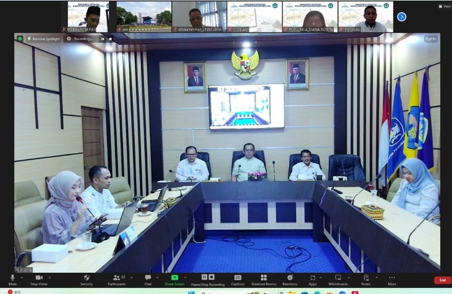 Tingkatkan IKU 4, FKIP Universitas Lampung (Unila) Lakukan Sertifikasi Dosen