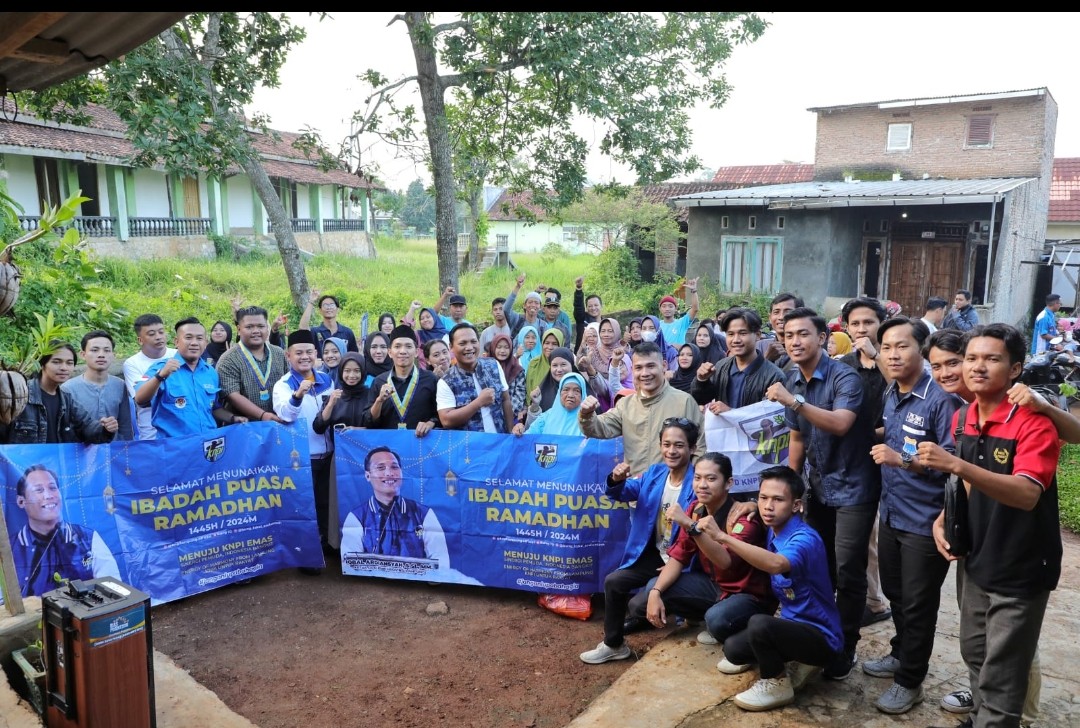 PMII Berkolaborasi dengan KNPI Berbagi di Bulan Suci Ramadhan