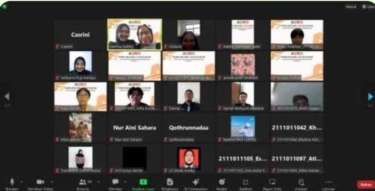 UKM-U Saintek Unila Gelar Webinar Karya Tulis Ilmiah untuk Umum