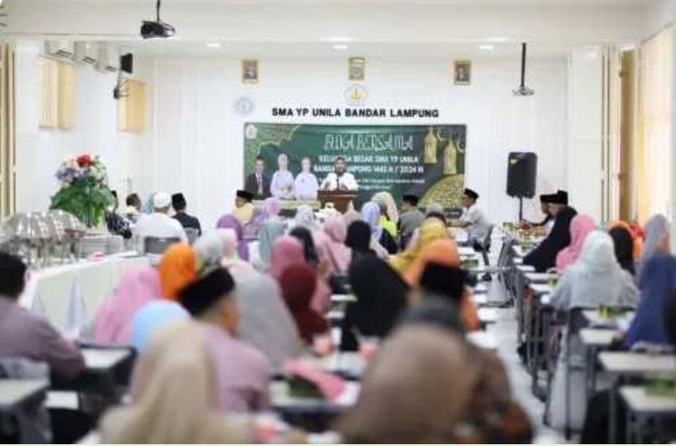 Rektor Unila Hadiri Buka Bersama SMA YP Unila