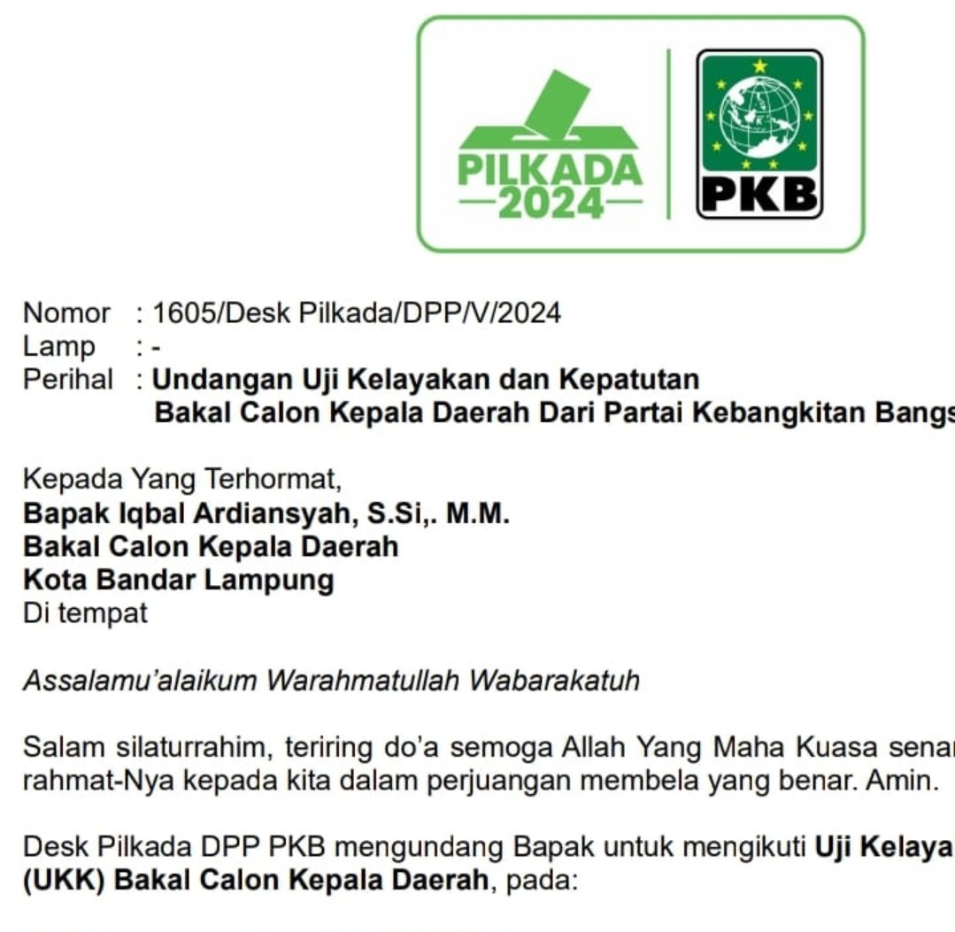 Iqbal Ardiansyah Mengikuti Fit And Proper Test di PKB