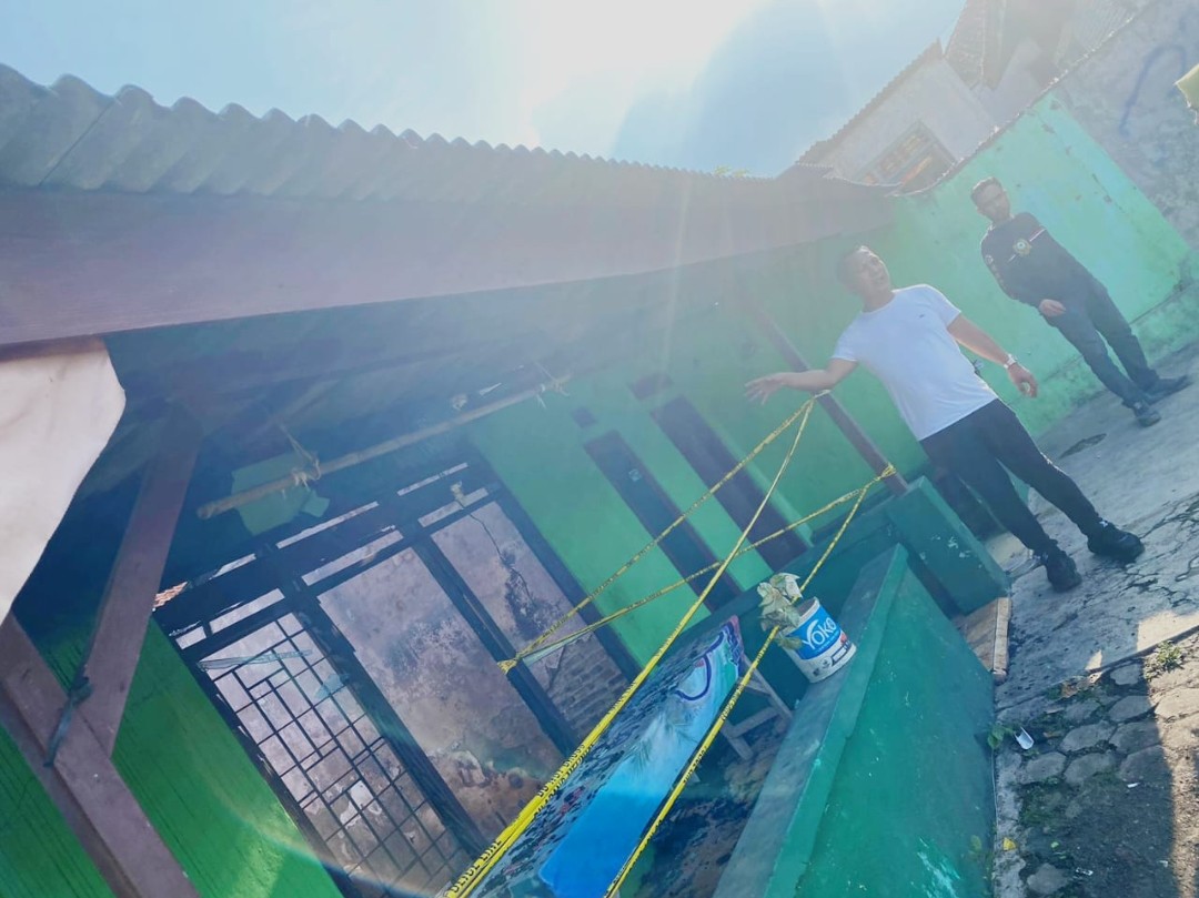 Iqbal Ardiansyah Tinjau Lokasi Kebakaran di Rajabasa