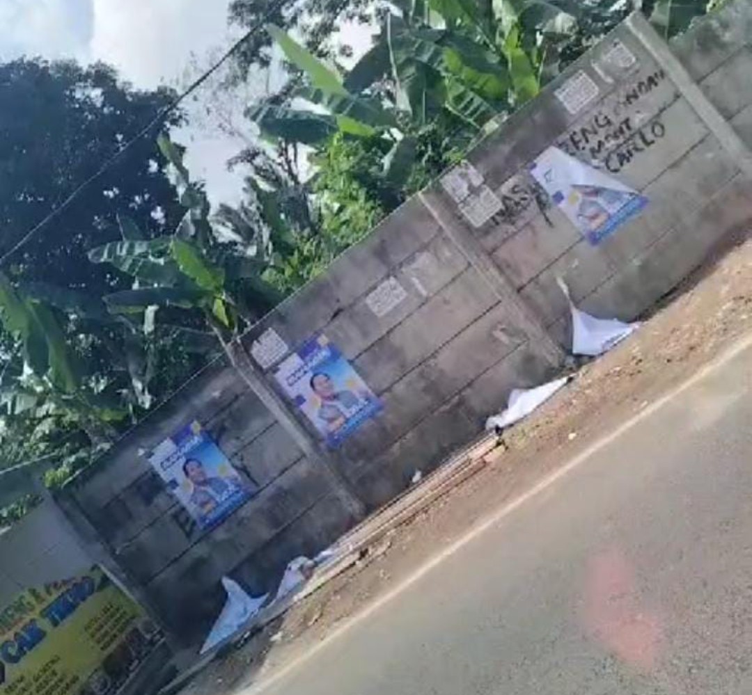 Puluhan Banner Calon Walikota Bandarlampung Iqbal Ardiansyah Hilang dan Dirusak OTK