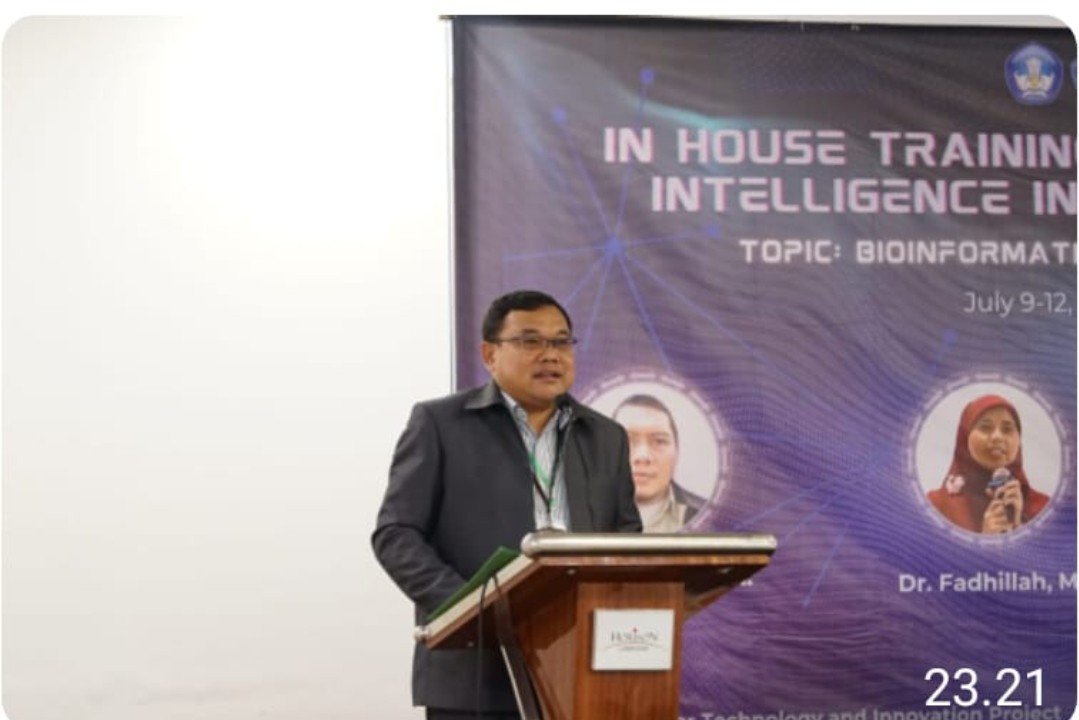 Unila Adakan In-House Training Kecerdasan Buatan Bidang Kesehatan