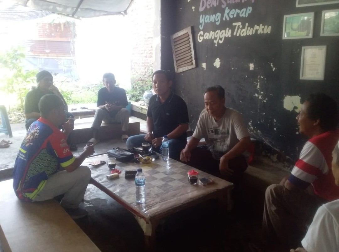 Iqbal Ardiansyah Kunjungi Warga Gudang Lelang