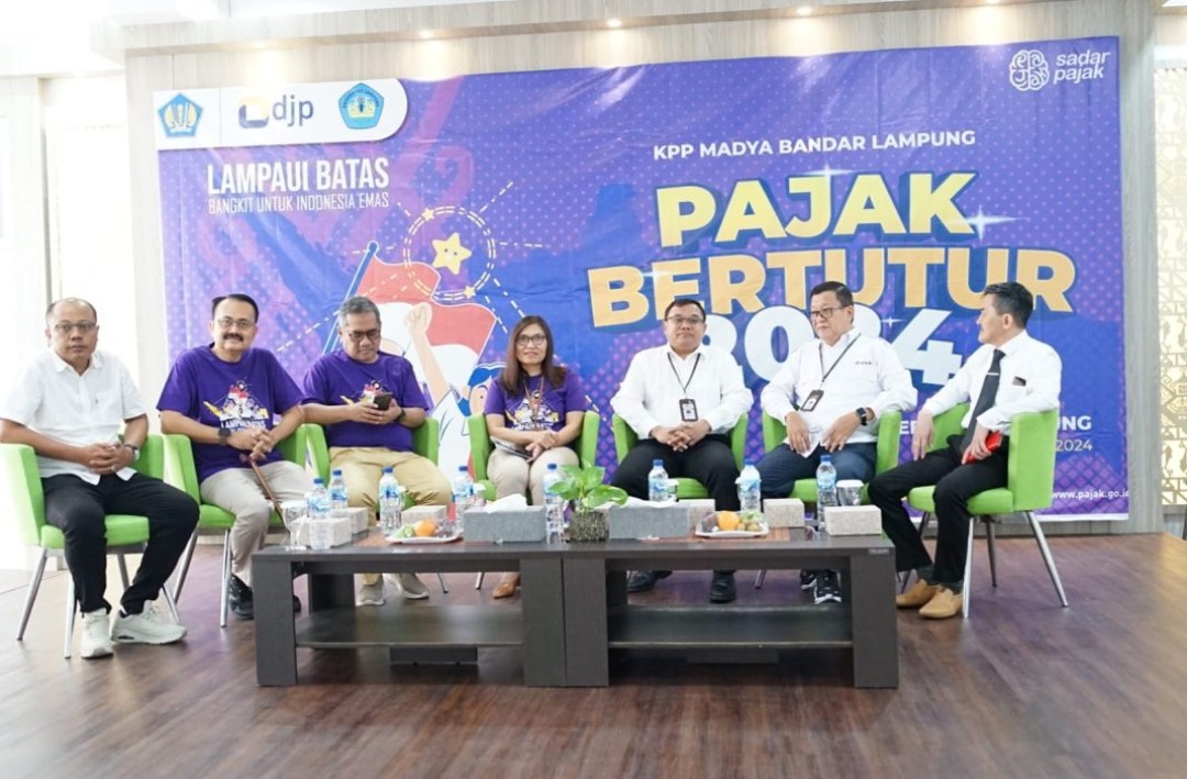 Unila Gelar Sosialisasi Pajak Bertutur 2024