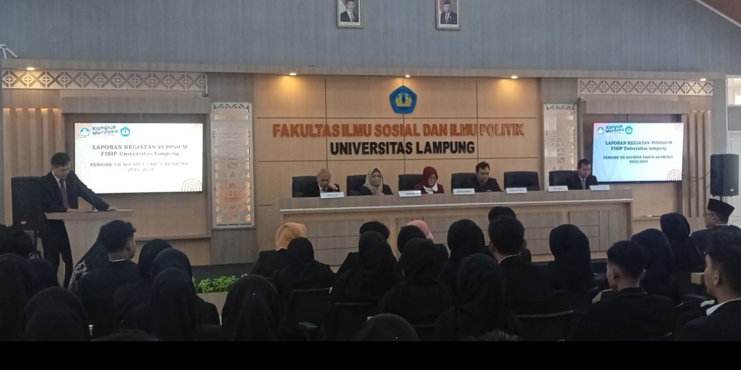 FISIP Unila Gelar Yudisium Periode VII Agustus 2024