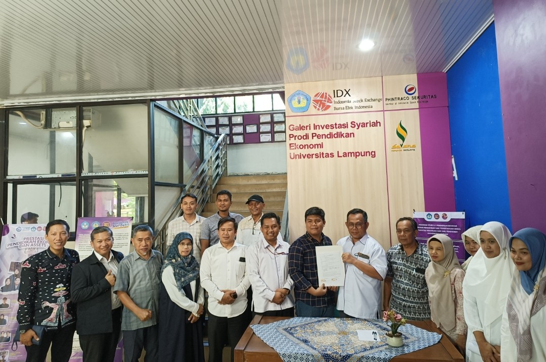 PT Savana Persada Gemilang Dukung Pengembangan Galeri Investasi Syariah di FKIP Unila