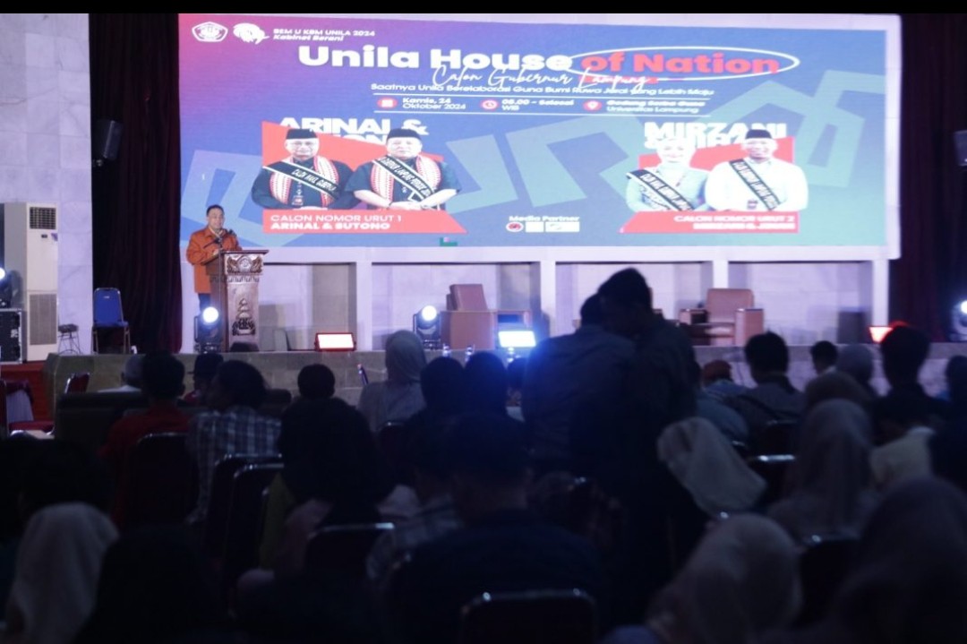 Unila Jadi Pusat Dialog: Paslon Gubernur Beradu Gagasan di ‘House of Notion’