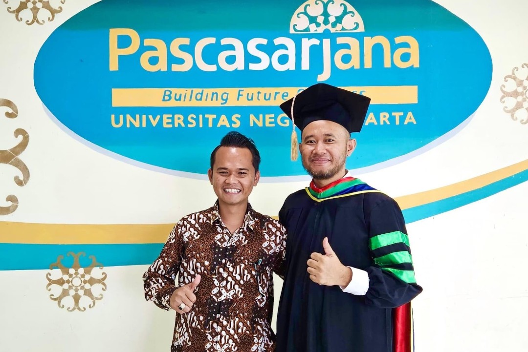 Dosen Unila Dr Bayu Saputra Raih Gelar Doktor di Bidang Teknologi Pendidikan