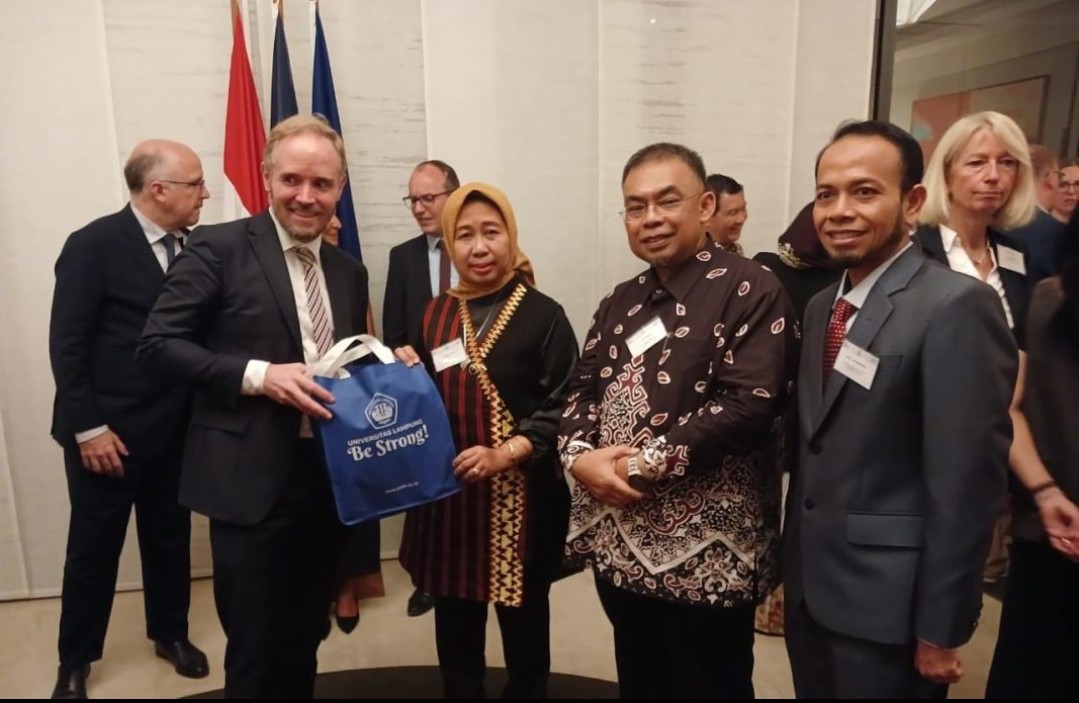 Rektor Unila Hadiri Pertemuan Institusional Perguruan Tinggi Prancis dan Indonesia 2024