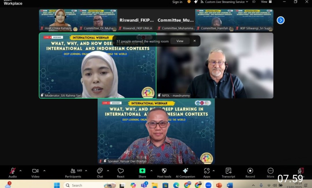 Revolusi Pendidikan: FKIP Unila Ajak Guru dan Dosen Dalami Deep Learning