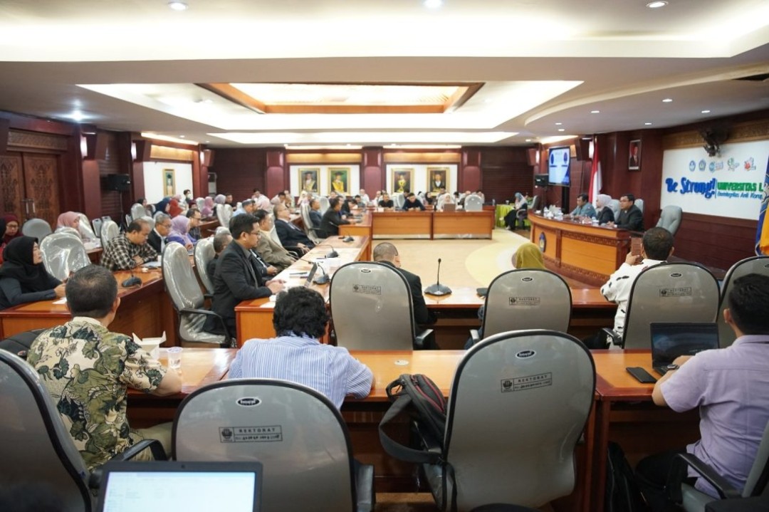 Unila Gelar Workshop Akselerasi Implementasi SPMI Menuju Akreditasi Unggul