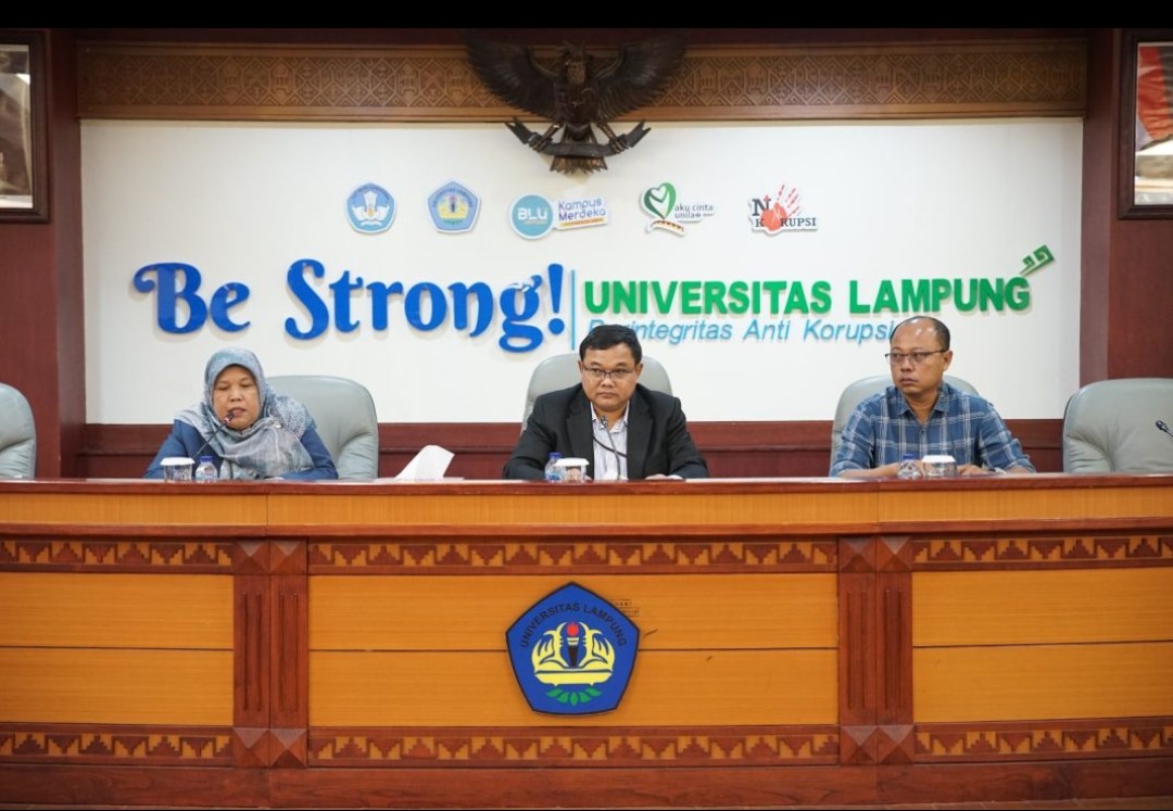 LPPM Unila Gelar FGD Buku Panduan Hibah Penelitian dan Pengabdian kepada Masyarakat