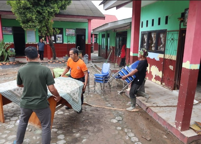 Pemkot Bandar Lampung Perbaiki Talud Jebol di Kecamatan Sukabumi