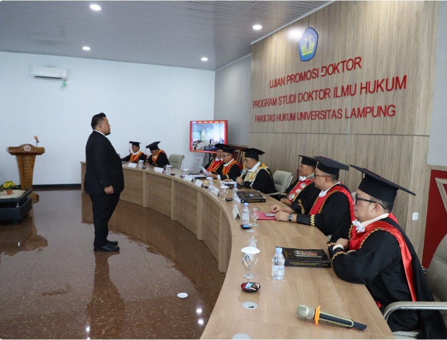 Promosi Doktor Irhammudin Angkat Isu Keadilan Formulasi Pidana Denda