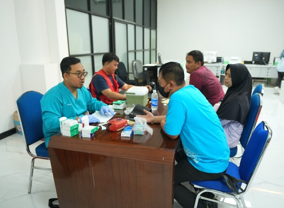 Donor Darah Warnai Perayaan Dies Natalis 60 Unila