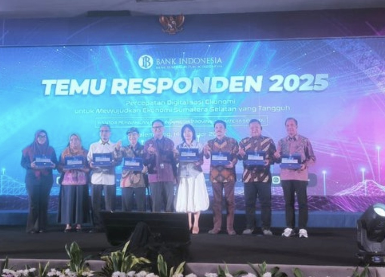 PTPN IV Regional VII Raih Penghargaan Responden Terbaik dari Bank Indonesia Sumatera Selatan