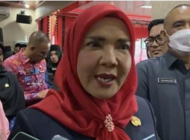 Walikota Bandar Lampung, Eva Dwiana resmikan jembatan Pulau Pasaran