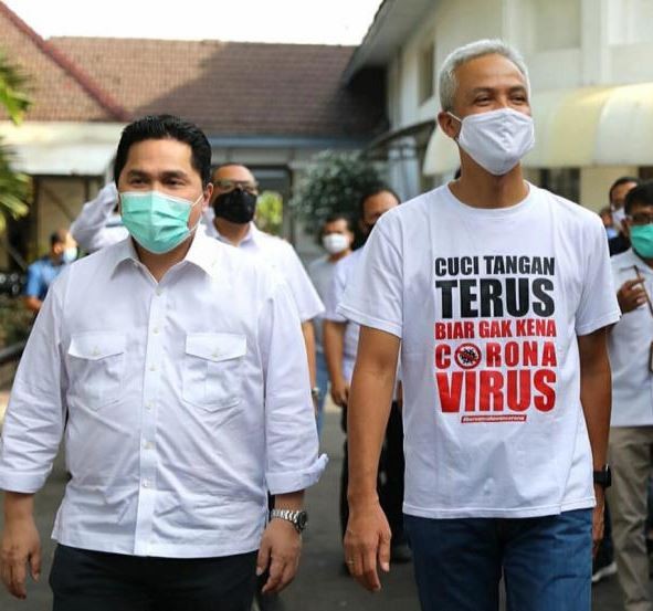 Apakah Ganjar Pranowo Cocok Dipasangkan dengan Erick Thohir, Berikut Penjelasannya