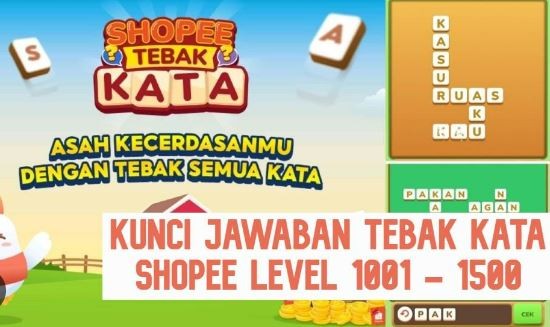  Jawaban Tebak Kode Gambar Voucher Badai Shopee Hari ini 28 Agustus 2023