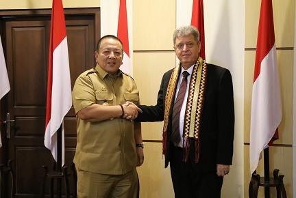 Gubernur Arinal Terima Kunjungan Diplomasi Duta Besar Palestina