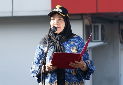 Wali Kota Eva Dwiana Pimpin Upacara Peringatan Hari Kesaktian Pancasila